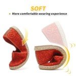 Colorful Women's Floral Lace Ballet Flats