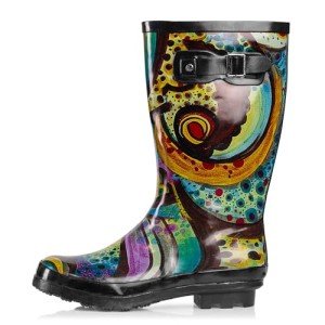 Colorful Women's Mid-Calf Rain Boots - 14 Styles