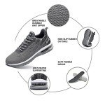 Colorful Men's Air Running Sneakers - Breathable Design