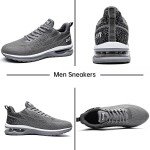 Colorful Men's Air Running Sneakers - Breathable Design