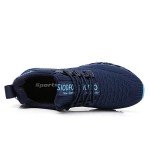 Navy Blue Slip-On Sneakers for Men Size 12