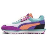 PUMA City Rider Hypnotize White/Nasturtium 7.5