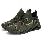 Colorful X-Camouflage Athletic Sneakers for Men