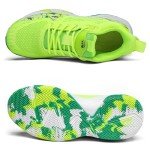 SANEARDE Men's Colorful Lightweight Basketball Sneakers - Size 10