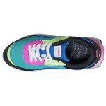 PUMA Women's City Rider Marble Sneakers - Green/Pink