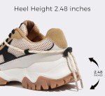 Colorful Women's Platform Fashion Sneakers – Retro Style