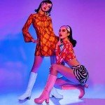 Colorful Women's Knee High Platform Cosplay Boots