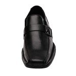 Stylish Black Leather Dress Loafers for Men