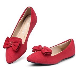 Stylish Red Slip-On Flats for Women