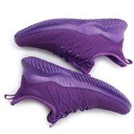Women's Lightweight Purple Slip-On Sneakers