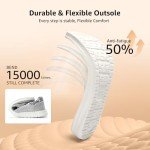 Lightweight Slip-On Sneakers for Women – Grey