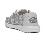 Hey Dude Women's Wendy Sox Glacier Grey Slip-Ons
