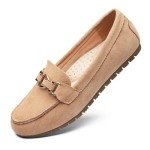 Beige Slip-On Loafers for Women, Size 39