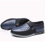 COSIDRAM Men Casual Shoes Sneakers Loafers Walking Shoes Lightweight Driving Business Office Slip on Blue 12