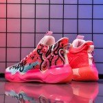 Colorful Fluorescent Basketball Sneakers for Everyone