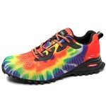 Kricely Men's Colorful Trail Running Sneakers
