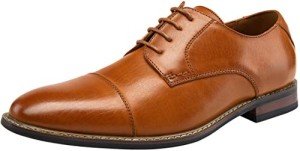 Colorful Cap Toe Oxford Dress Shoes for Men