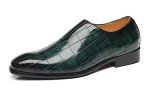 Colorful Men's Slip-On Loafers - Green Size 11