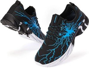 BRONAX Men's Lightweight Colorful Jogging Sneakers