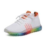 Rainbow Jelly Sole Women's Lightweight Walking Sneakers