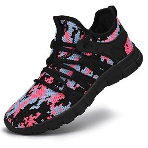 Colorful Lightweight Women's Running Shoes - Camouflage