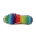 Rainbow Jelly Sole Women's Lightweight Walking Sneakers