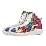 Soulsfeng Men's High Top Colorful Basketball Shoes