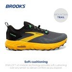 Brooks Men’s Cascadia 17 Trail Shoes - Lemon Sage