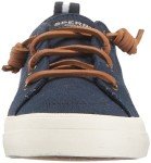 Sperry Women's Navy Linen Crest Vibe Sneakers