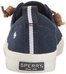 Sperry Women's Navy Linen Crest Vibe Sneakers