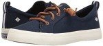 Sperry Women's Navy Linen Crest Vibe Sneakers