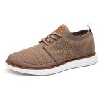 Bruno Marc Men's Lightweight Mesh Sneakers - Brown
