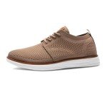 Bruno Marc Men's Lightweight Mesh Sneakers - Brown