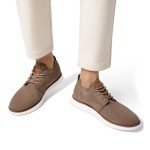 Bruno Marc Men's Lightweight Mesh Sneakers - Brown