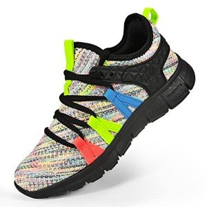 Colorful Lightweight Women's Athletic Walking Shoes