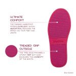 Bright Pink Fur-Lined Slip-On Winter Boots