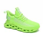 Men’s Non-Slip Neon Green Fashion Sneakers Size 10.5