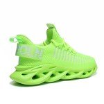 Men’s Non-Slip Neon Green Fashion Sneakers Size 10.5