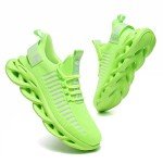 Men’s Non-Slip Neon Green Fashion Sneakers Size 10.5