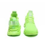 Men’s Non-Slip Neon Green Fashion Sneakers Size 10.5
