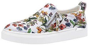 Jeossy Women's Colorful Slip-On Fashion Sneakers