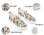 Jeossy Women's Colorful Slip-On Fashion Sneakers