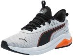 PUMA Men's Amplifier Sneaker in Light Gray/Orange