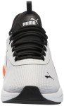 PUMA Men's Amplifier Sneaker in Light Gray/Orange