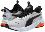PUMA Men's Amplifier Sneaker in Light Gray/Orange
