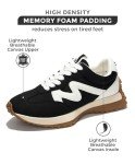Colorful Women's Memory Foam Sneakers - Stylish & Comfy