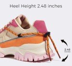 Colorful Chunky Platform Sneakers for Women