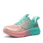 Mint Green/Pink Women's Colorful Walking Sneakers
