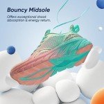 Mint Green/Pink Women's Colorful Walking Sneakers