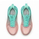 Mint Green/Pink Women's Colorful Walking Sneakers